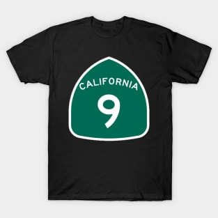 California Highway 9 Sign T-Shirt